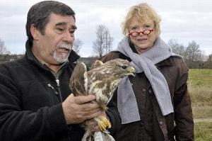 Au côté d’Allain Bougrain-Dubourg,  Eva JOLY  vole au secours du Milan Royal.