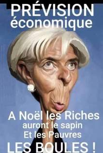 Pour Noël la présidente du FMI propose un partage équitable Pour Noël la présidente du FMI propose un partage équitable
