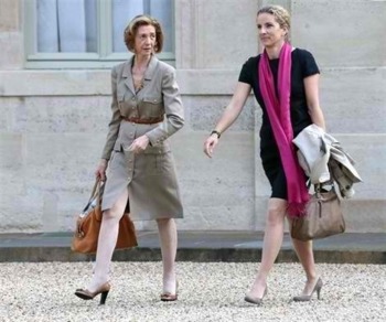 Nicole Bricq et Delphine Batho, camarades mais pas amies Nicole Bricq et Delphine Batho, camarades mais pas amies