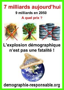 Pas de transition écologique sans transition démographique ! Pas de transition écologique sans transition démographique !