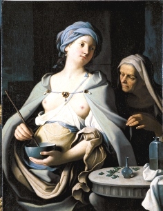 CERRINI, Gian Domenico (1609-1681) - La Magicienne Circé (XVIIe s.)Brive-la-Gaillarde, Musée Labenche