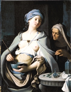 CERRINI, Gian Domenico (1609-1681) - La Magicienne Circé (XVIIe s.)Brive-la-Gaillarde, Musée Labenche CERRINI, Gian Domenico (1609-1681) - La Magicienne Circé (XVIIe s.)Brive-la-Gaillarde, Musée Labenche