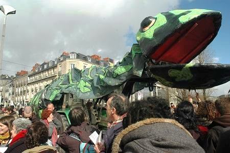 Les tritons manifestent Les tritons manifestent