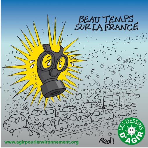 Beau temps sur la France