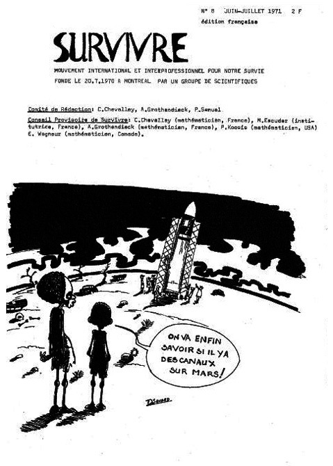 En non-hommage à Alexander Grothendieck En non-hommage à Alexander Grothendieck