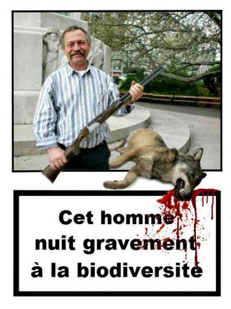 Ne votez pas pour lui! Ne votez pas pour lui!