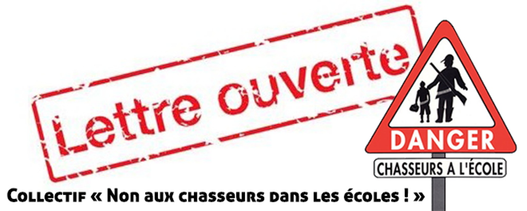 Lettre ouverte : le prosélytisme de la chasse dans les écoles publiques